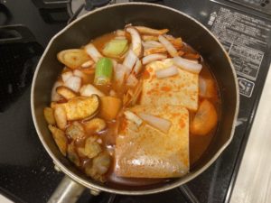 【料理】生協（コープ）のミールキット「スンドゥブチゲ」を作ってみた！