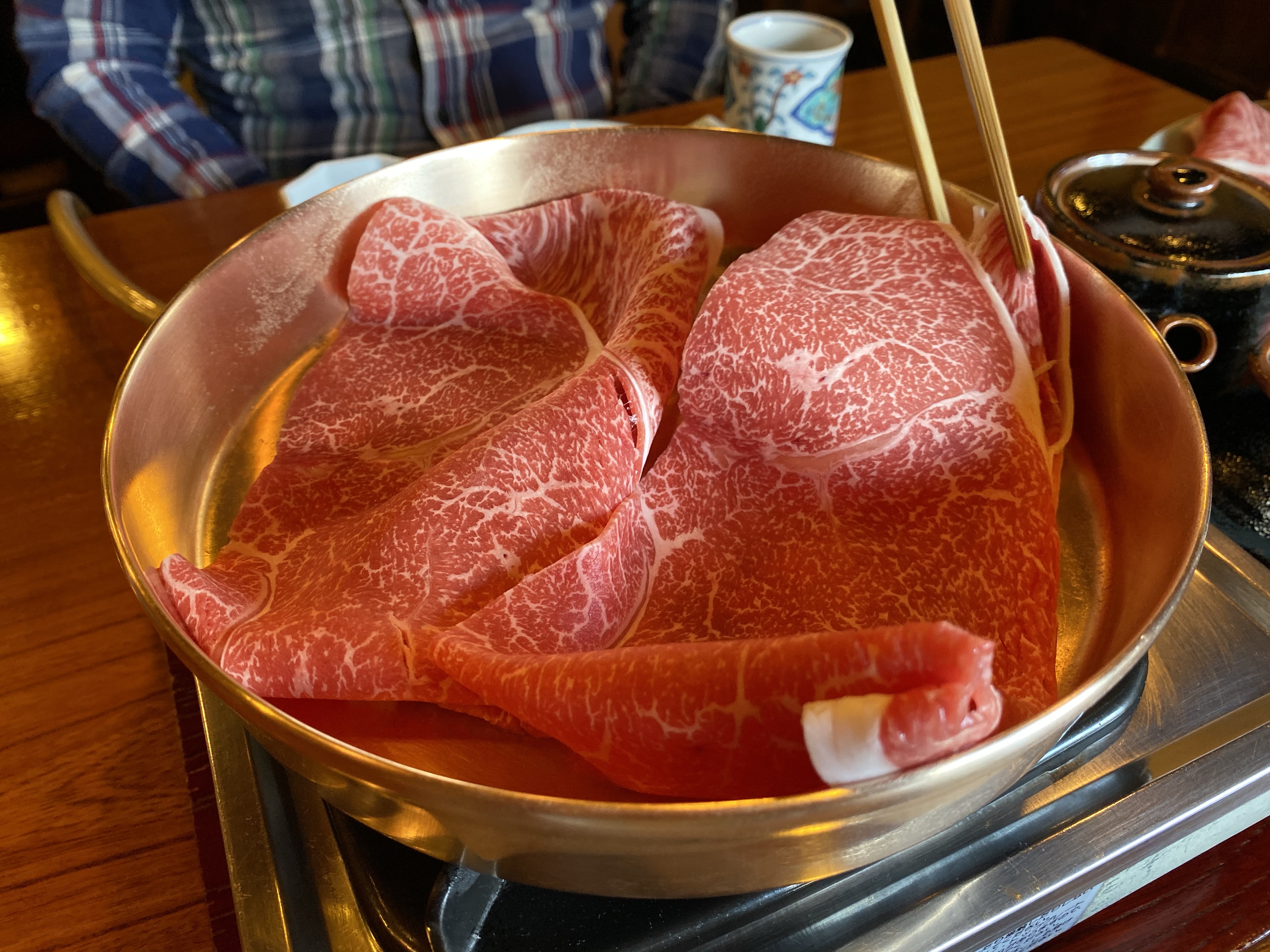 【長野市の名店】りんごで育った信州牛で有名な「すき亭」の「すき焼き定食」ランチを堪能しました♪